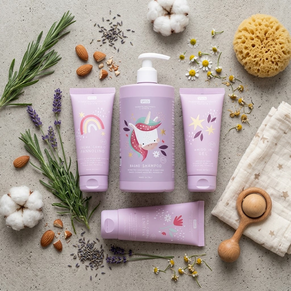 Amido di riso gel - Unicorno Sparkly