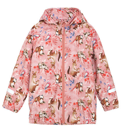Giacca softshell CeLaVi - Stampa a fiori di pesco