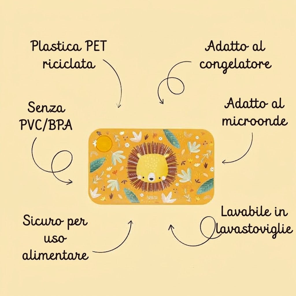 Lunch box in pet alimentare - Leone Chompy