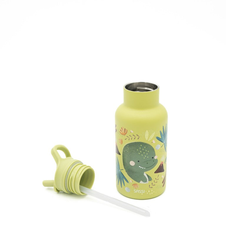 Borraccia termica in acciaio inox da 350 ml - Dinosauro Cracky